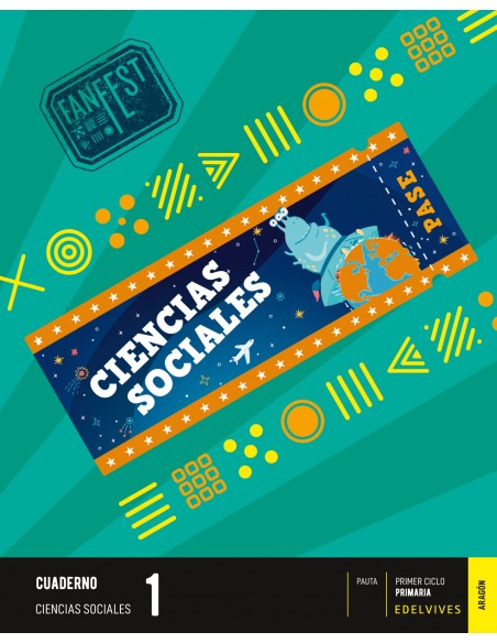 CUADERNO CIENCIAS SOCIALES 1ºEP ARAGON 23 FANFEST